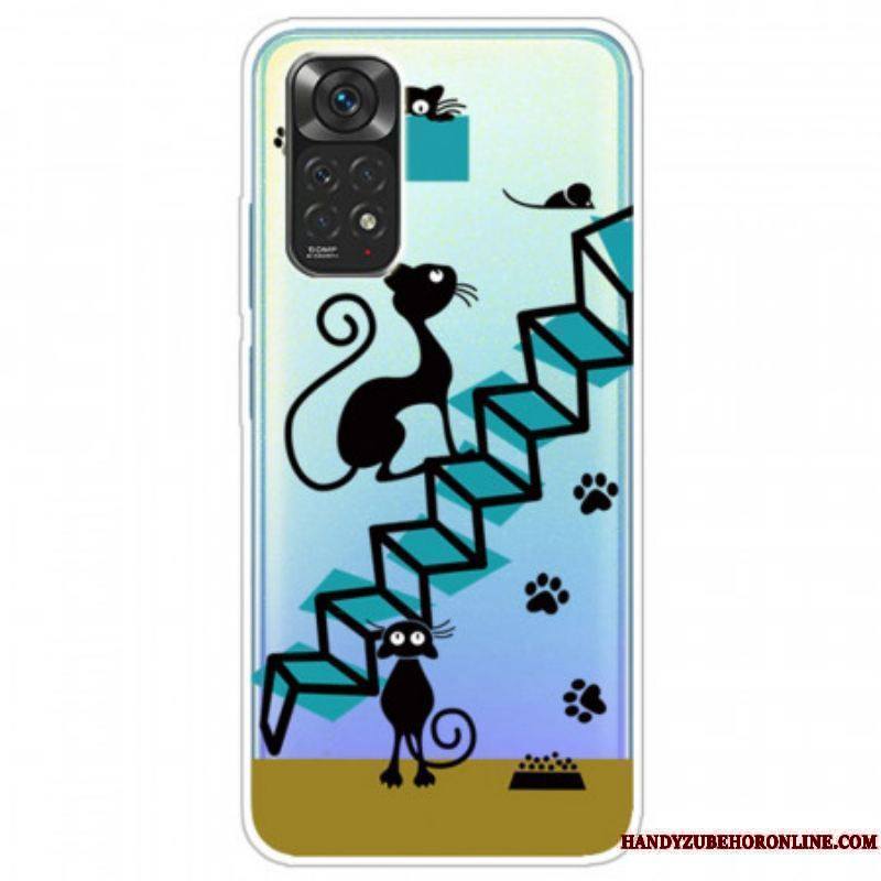 Coque Xiaomi Redmi Note 11 Pro / Note 11 Pro 5G Drôles de Chats