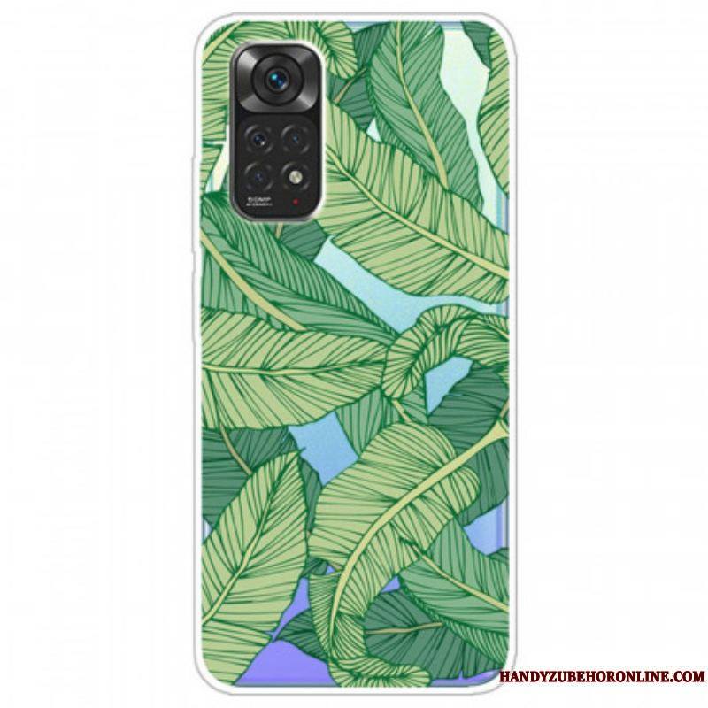 Coque Xiaomi Redmi Note 11 Pro /  Note 11 Pro 5G Feuilles Graphiques