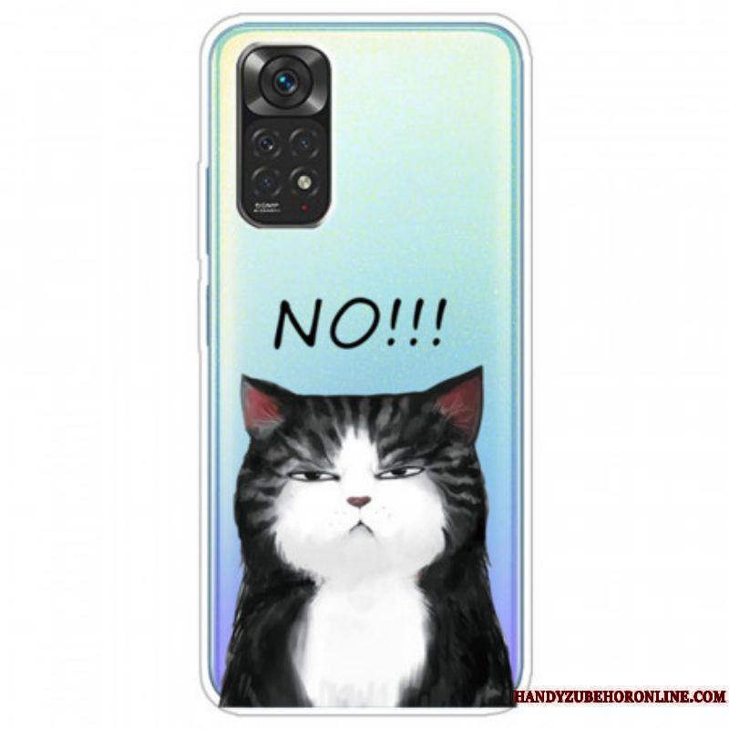 Coque Xiaomi Redmi Note 11 Pro / Note 11 Pro 5G Le Chat Qui Dit Non