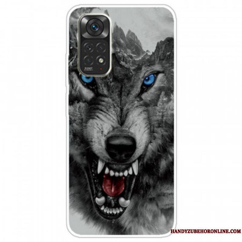 Coque Xiaomi Redmi Note 11 Pro /  Note 11 Pro 5G Loup Féroce