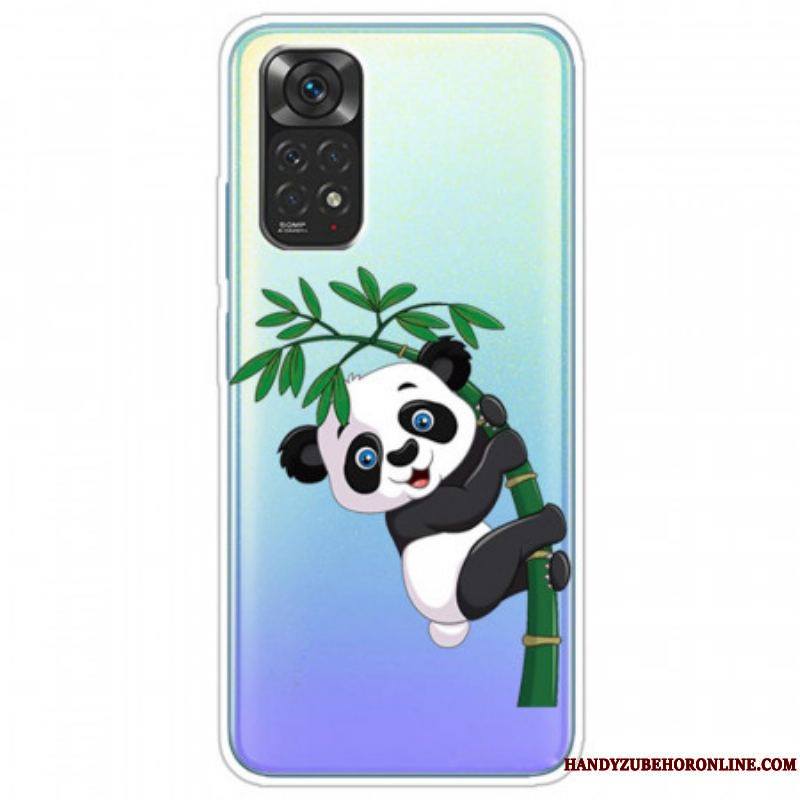 Coque Xiaomi Redmi Note 11 Pro /  Note 11 Pro 5G Panda Sur Le Bambou