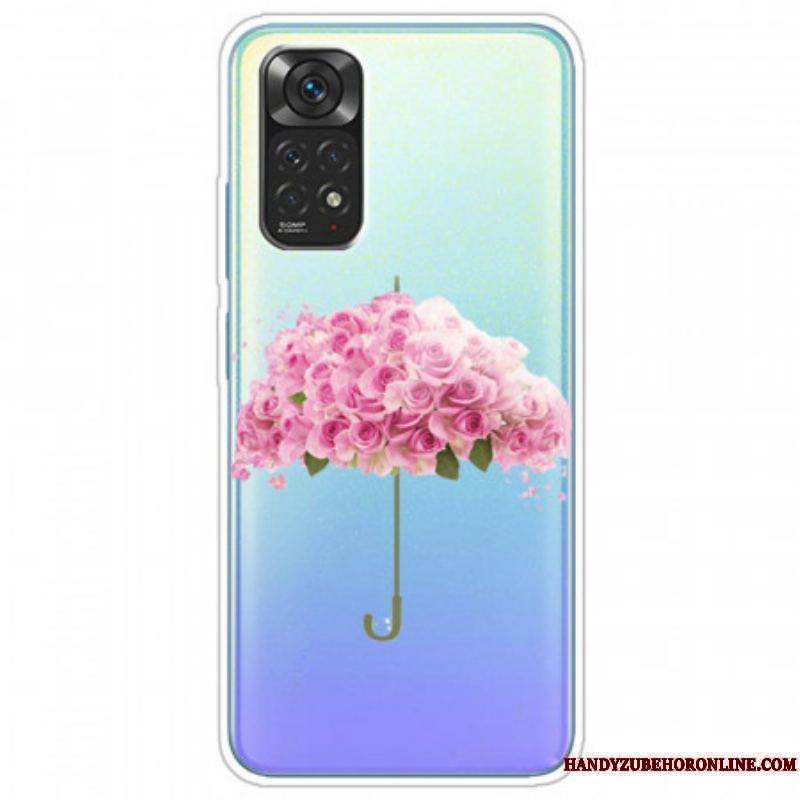 Coque Xiaomi Redmi Note 11 Pro / Note 11 Pro 5G Parapluie en Roses