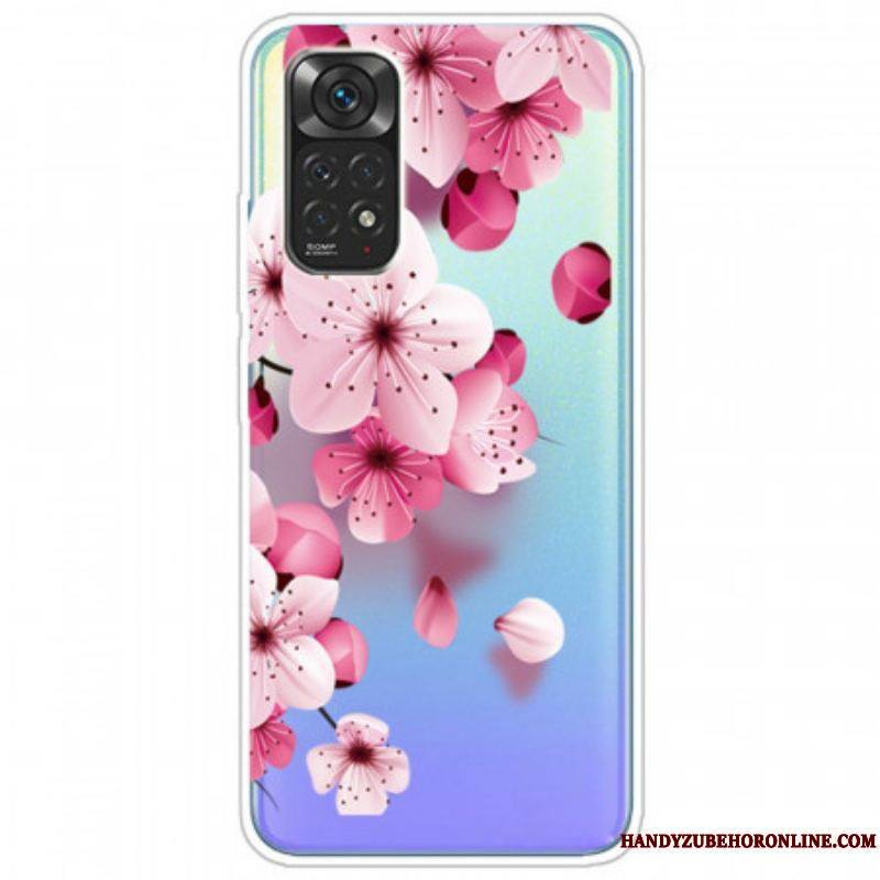 Coque Xiaomi Redmi Note 11 Pro /  Note 11 Pro 5G Petites Fleurs Roses