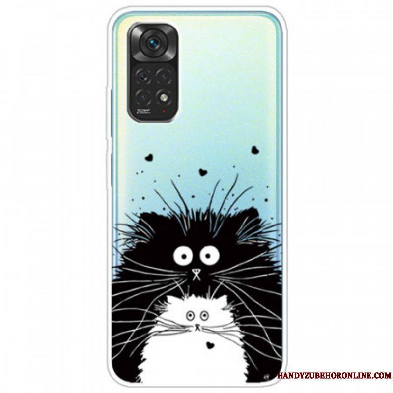 Coque Xiaomi Redmi Note 11 Pro /  Note 11 Pro 5G Regarde les Chats