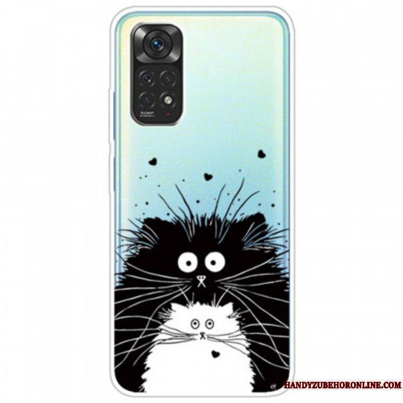 Coque Xiaomi Redmi Note 11 Pro / Note 11 Pro 5G Regarde les Chats