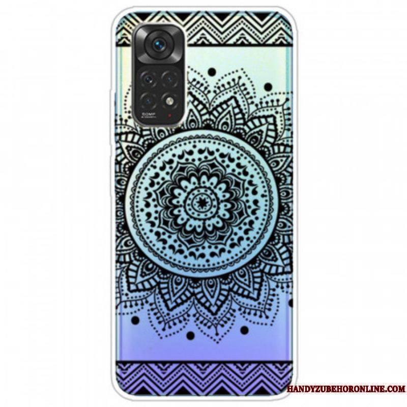 Coque Xiaomi Redmi Note 11 Pro / Note 11 Pro 5G Transparente Fleur Mandala