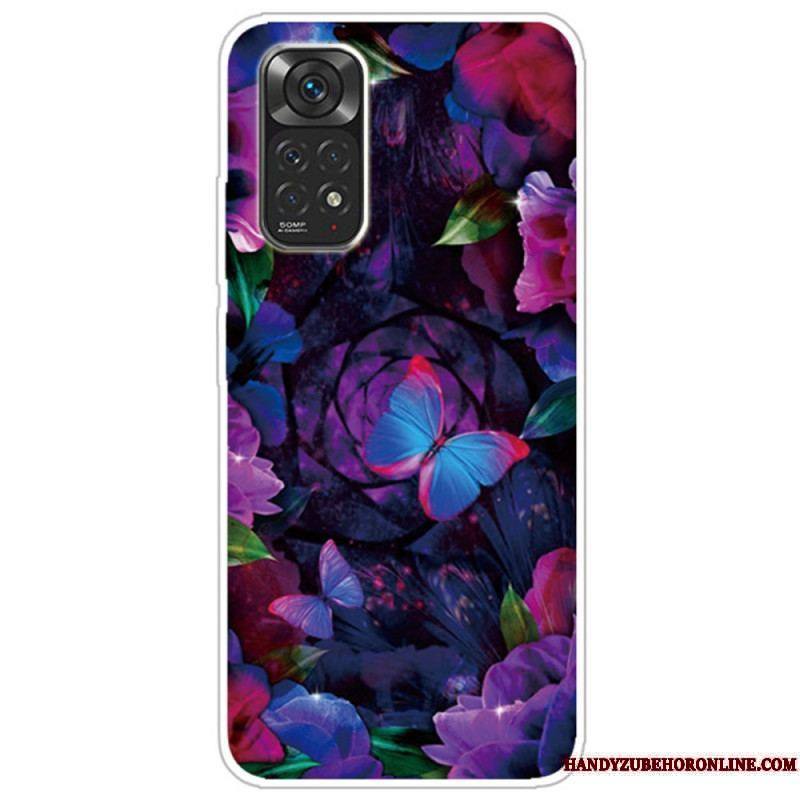 Coque Xiaomi Redmi Note 11 Pro / Note 11 Pro 5G Variation Papillons