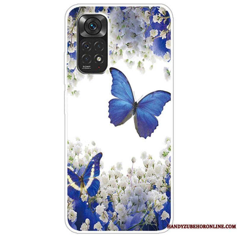 Coque Xiaomi Redmi Note 11 Pro /  Note 11 Pro 5G Vol de Papillons