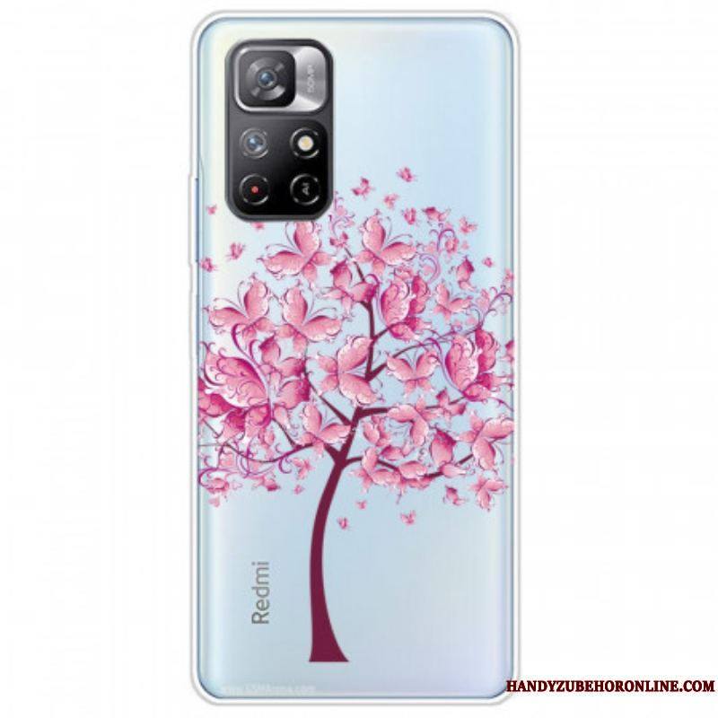 Coque Xiaomi Redmi Note 11 Pro Plus 5G Arbre Rose