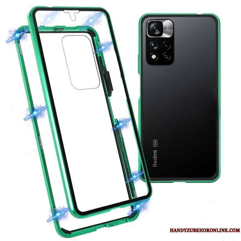 Coque Xiaomi Redmi Note 11 Pro Plus 5G Cadre Avant et Dos en Verre Trempé