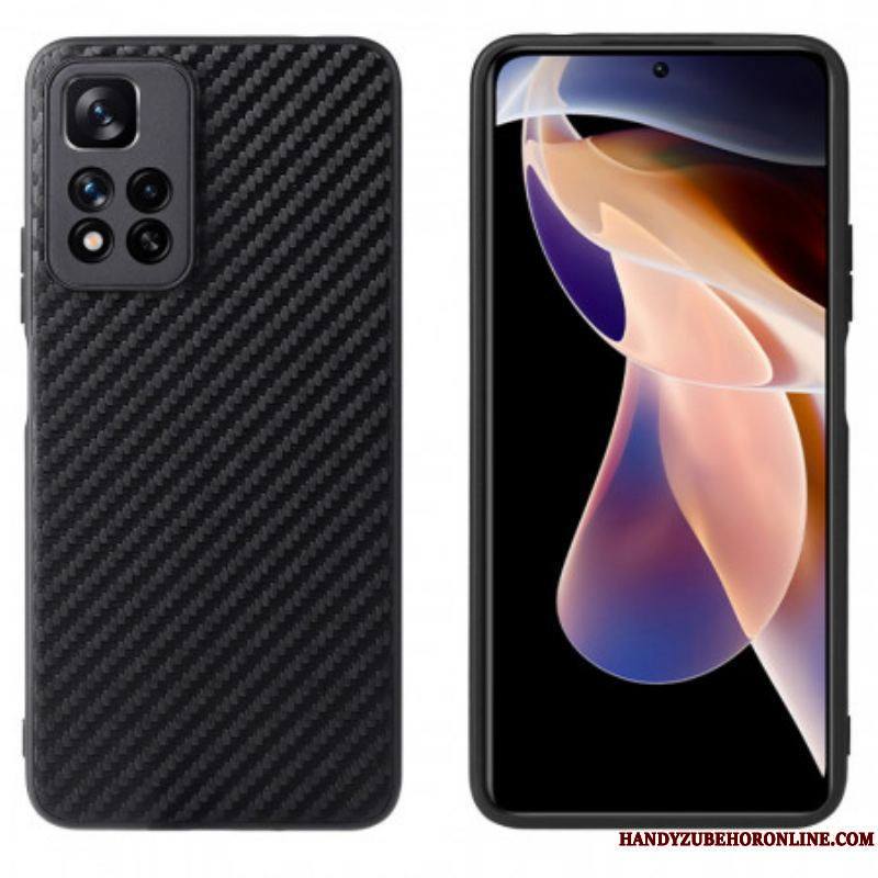 Coque Xiaomi Redmi Note 11 Pro Plus 5G Fibre Carbone