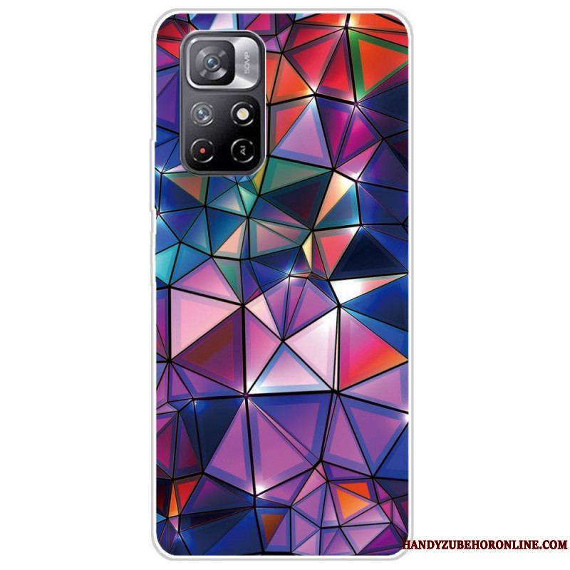 Coque Xiaomi Redmi Note 11 Pro Plus 5G Flexible Géométrie