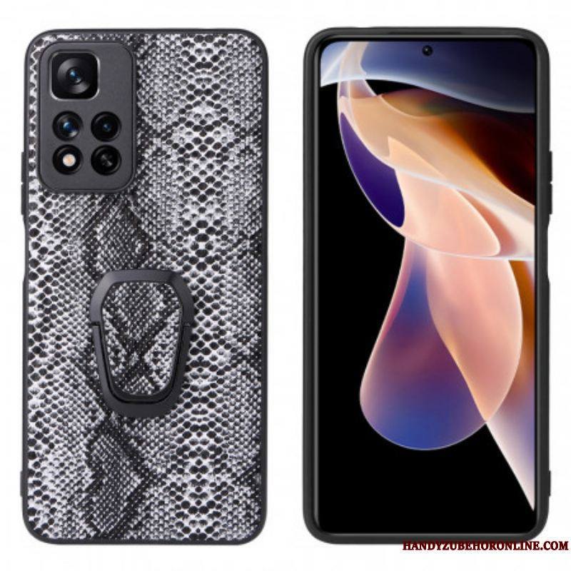 Coque Xiaomi Redmi Note 11 Pro Plus 5G Style Serpent Anneau-Support