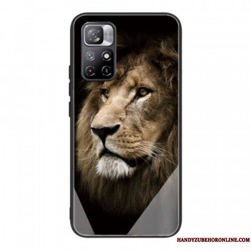 Coque Xiaomi Redmi Note 11 Pro Plus 5G Verre Trempé Tête de Lion