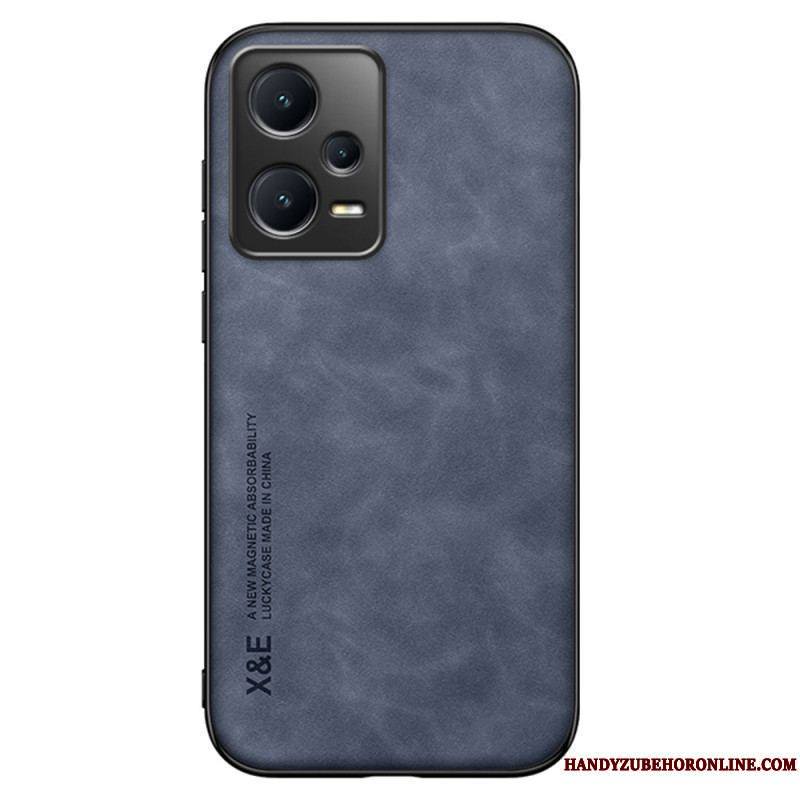 Coque Xiaomi Redmi Note 12 Pro Plus Cuir Effet Cuir X&E