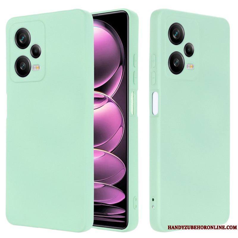 Coque Xiaomi Redmi Note 12 Pro Silicone Liquide avec Lanière