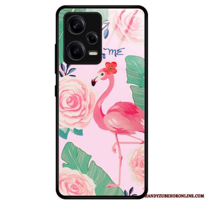 Coque Xiaomi Redmi Note 12 Pro Verre Trempé Flamant Rose