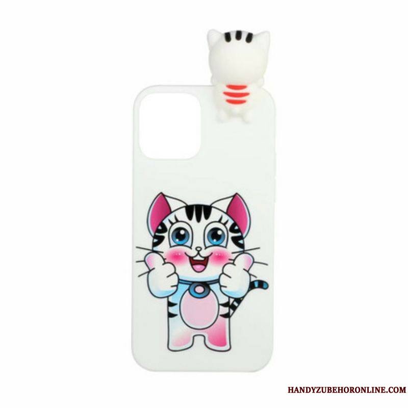 Coque iPhone 13 Mini 3D Chat Fun