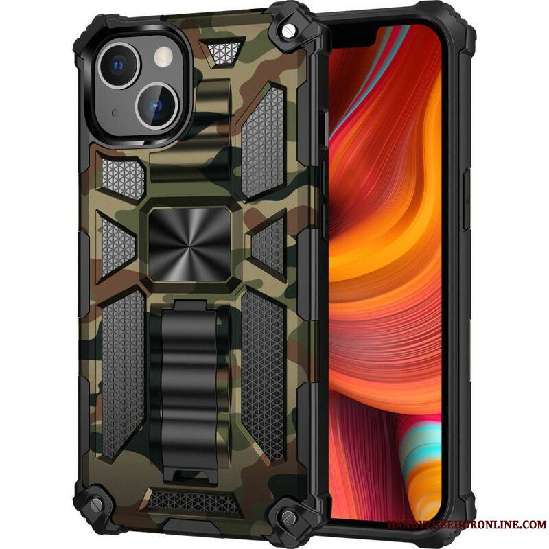 Coque iPhone 13 Mini Camouflage Support Amovible