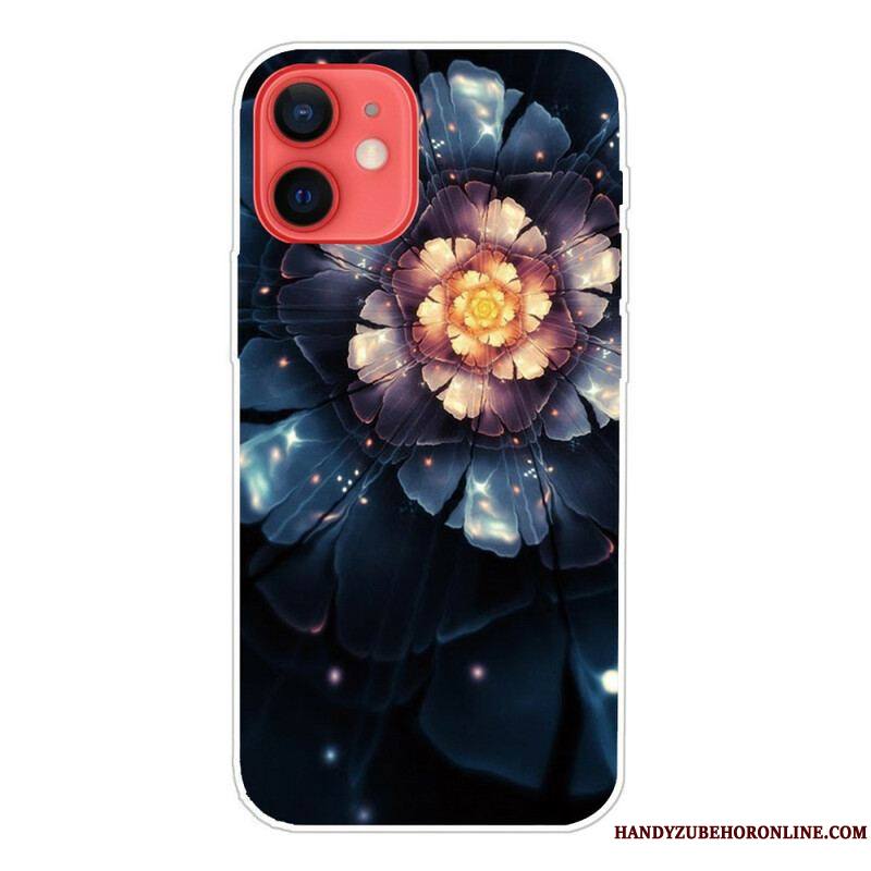 Coque iPhone 13 Mini Flexible Fleurs