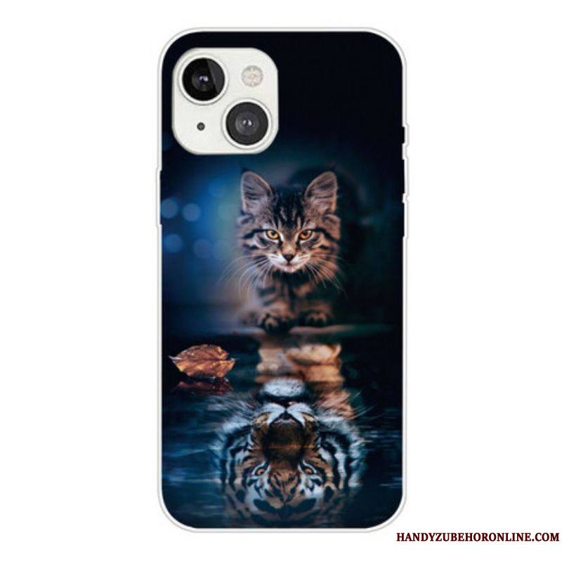 Coque iPhone 13 Mini Mon Tigre