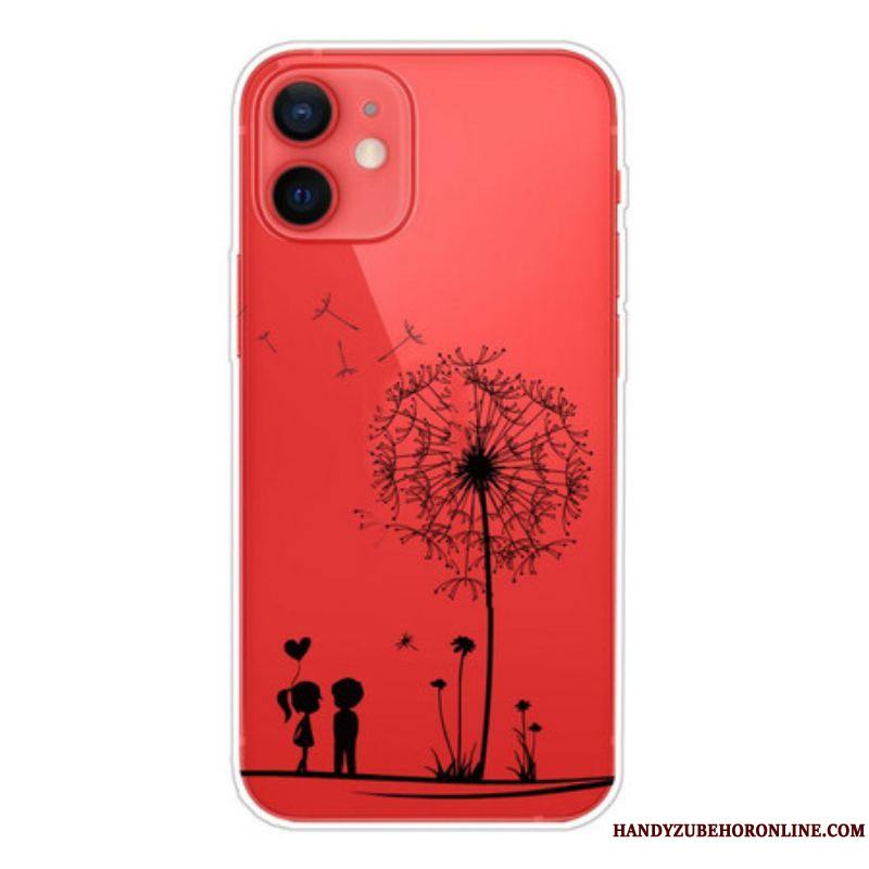 Coque iPhone 13 Mini Pissenlit Love