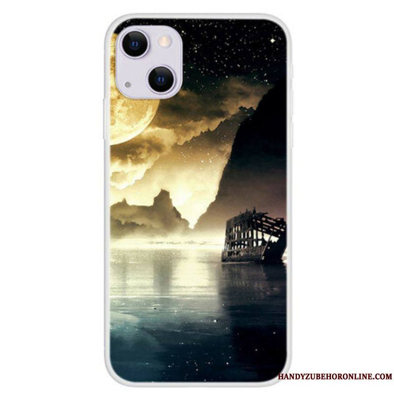 Coque iPhone 13 Mini Pleine Lune