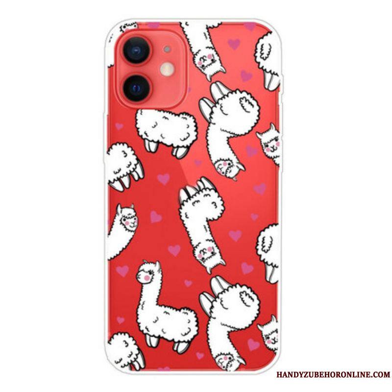 Coque iPhone 13 Mini Top Lamas