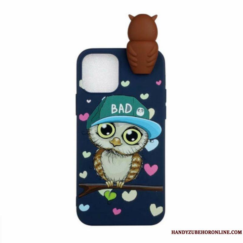 Coque iPhone 13 Pro 3D Bad Hibou