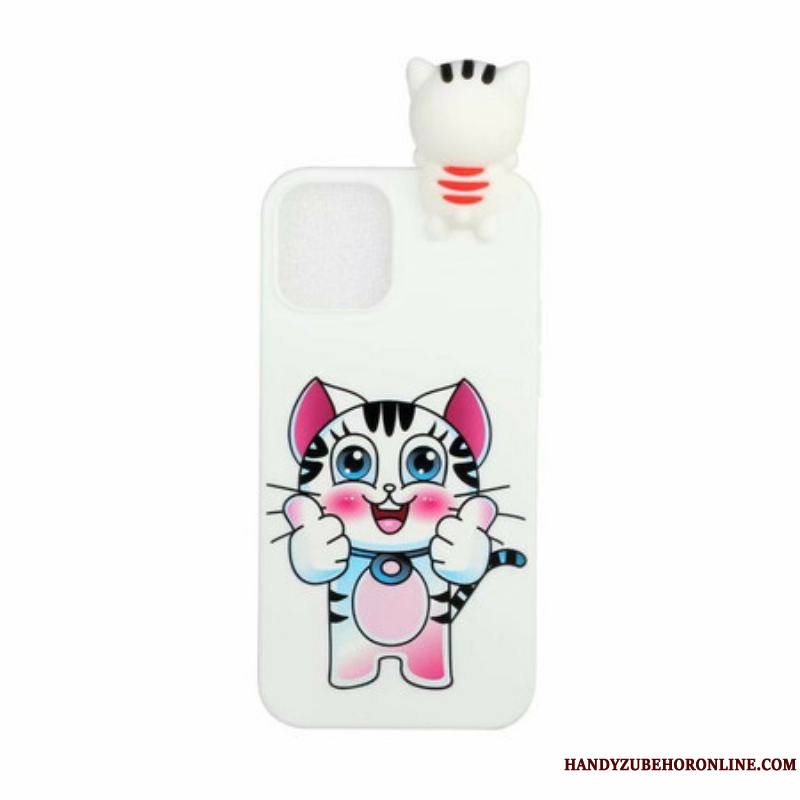 Coque iPhone 13 Pro Chat Fun 3D