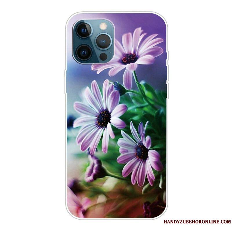 Coque iPhone 13 Pro Fleurs Réalistes