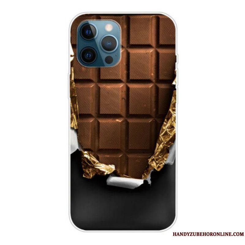 Coque iPhone 13 Pro Max Flexible Chocolat