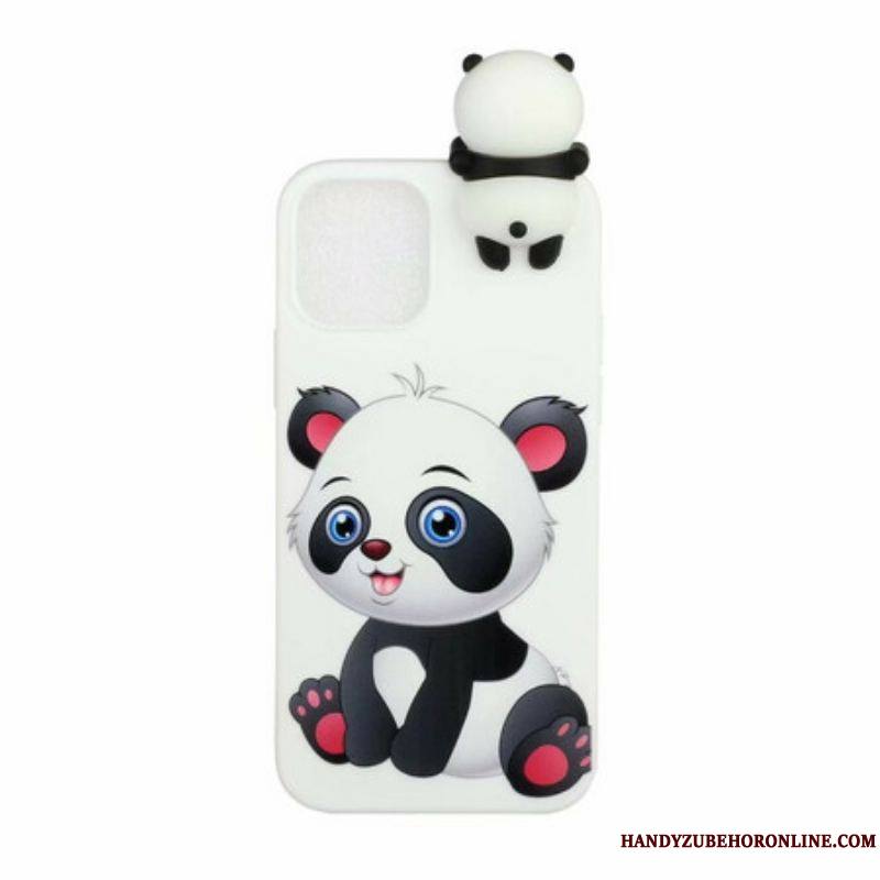 Coque iPhone 13 Pro Max Mignon Panda 3D