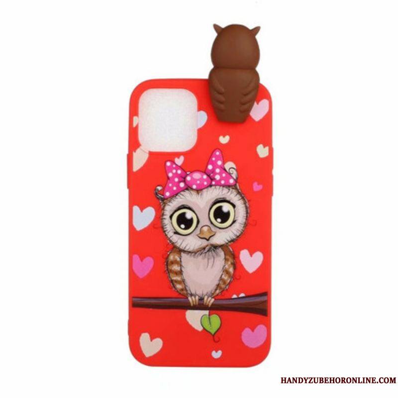 Coque iPhone 13 Pro Max Miss Hibou 3D