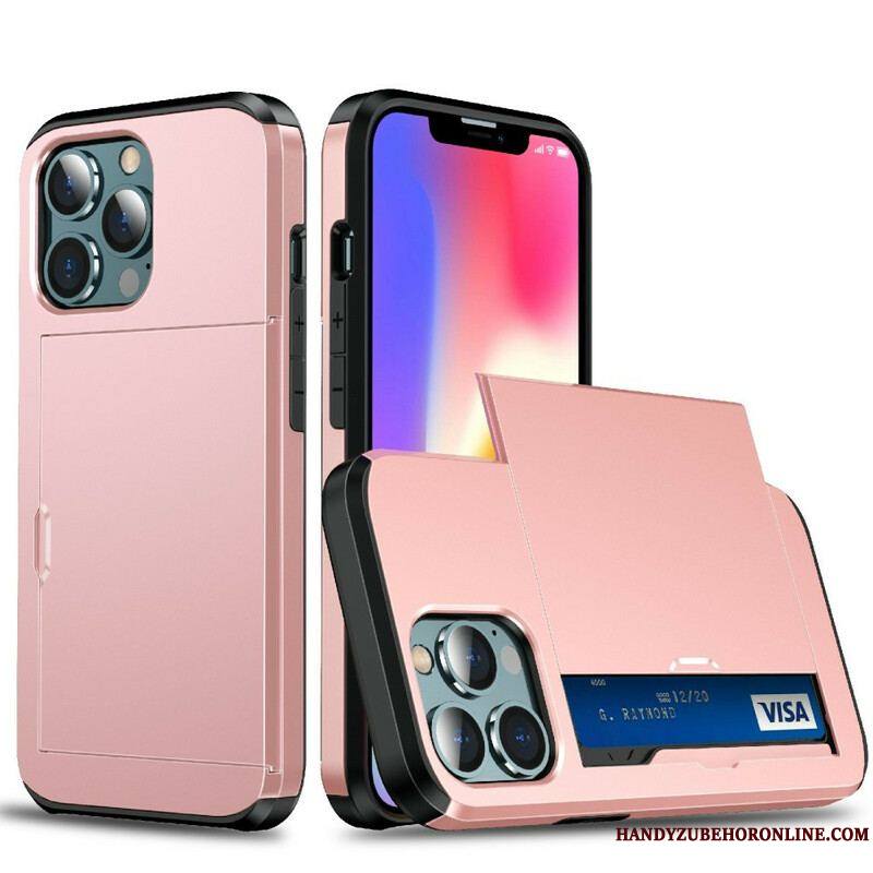 Coque iPhone 13 Pro Max Porte-Carte à Glissière