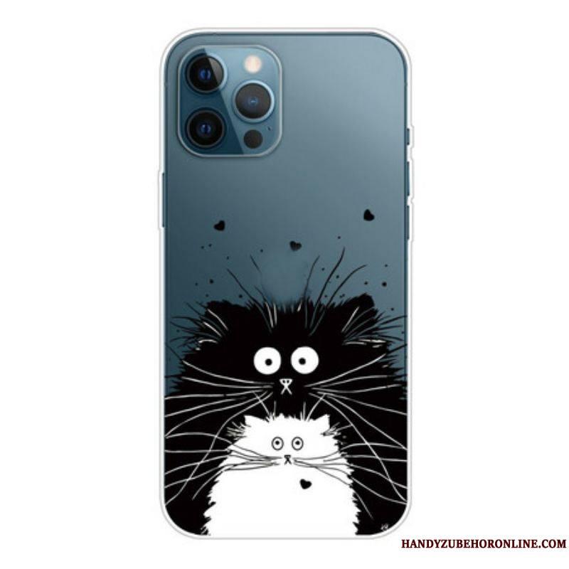 Coque iPhone 13 Pro Max Regarde les Chats