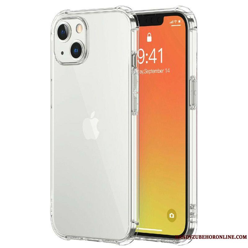 Coque iPhone 13 Pro Max Transparente LEEU Coussins Protecteurs