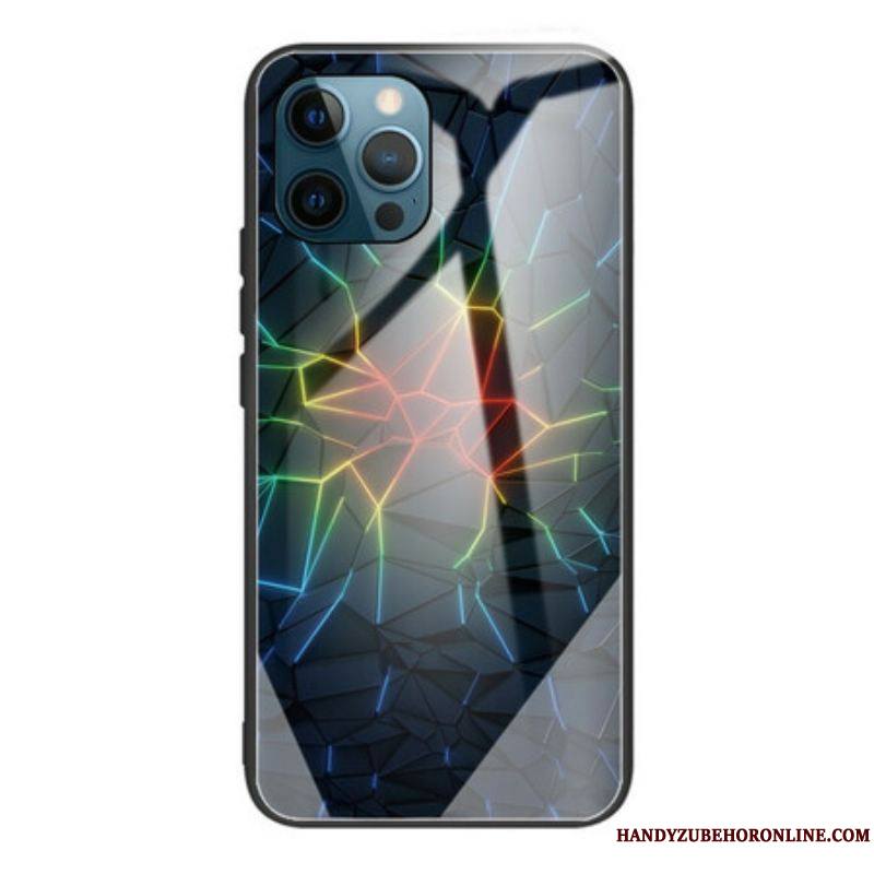 Coque iPhone 13 Pro Max Verre Trempé Geometry