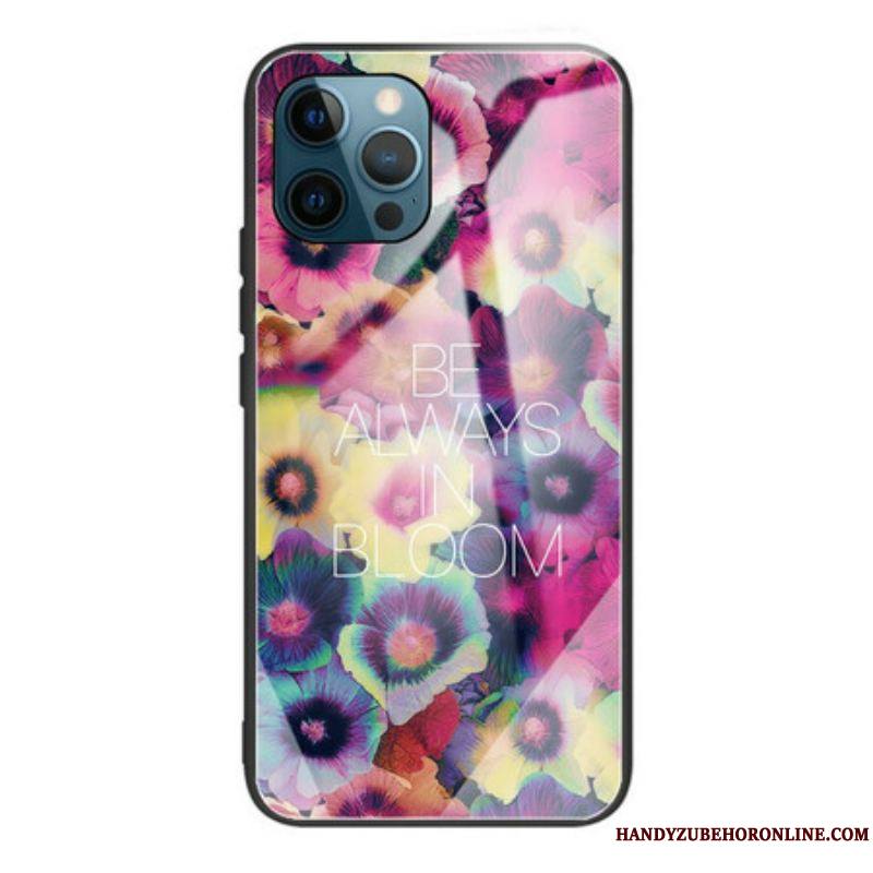 Coque iPhone 13 Pro Max Verre trempé Be Always in Bloom