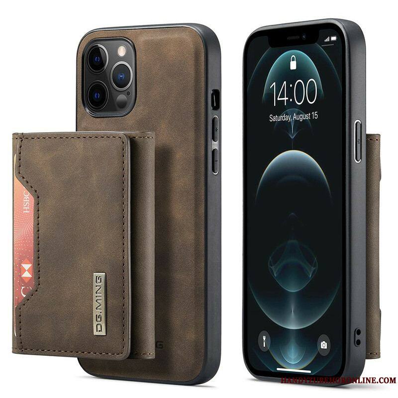 Coque iPhone 13 Pro Porte-Cartes Détachable DG.MING