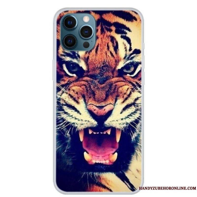 Coque iPhone 13 Pro Tigre de Face