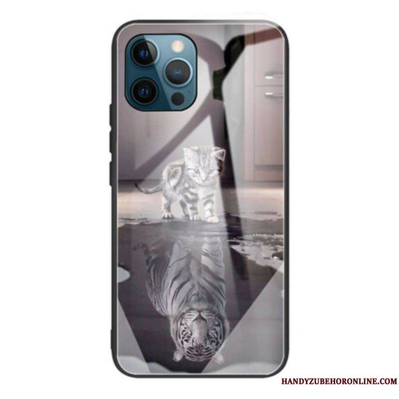 Coque iPhone 13 Pro Verre Trempe Rêve de Chaton