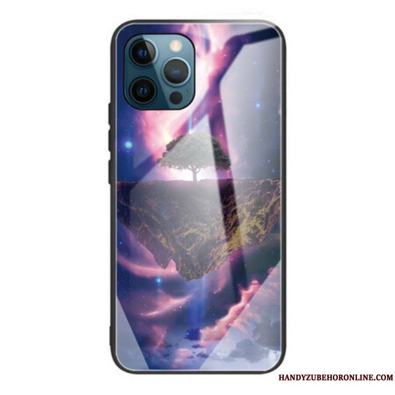 Coque iPhone 13 Pro Verre Trempé Arbre du Monde