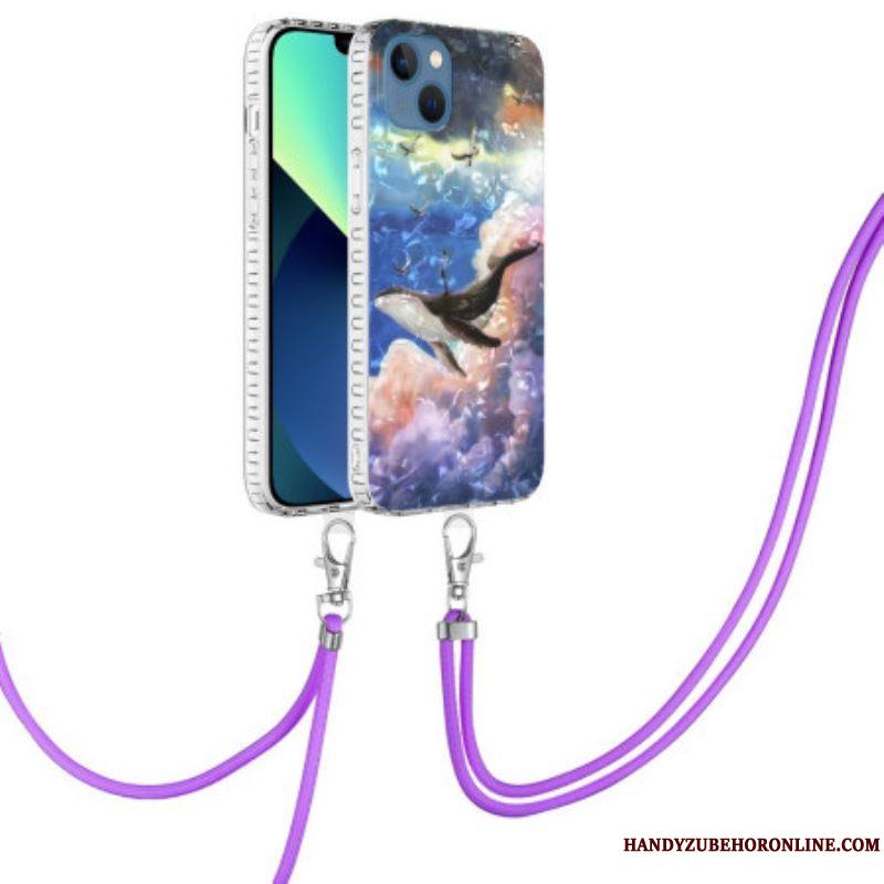 Coque iPhone 14 Baleine Stylée