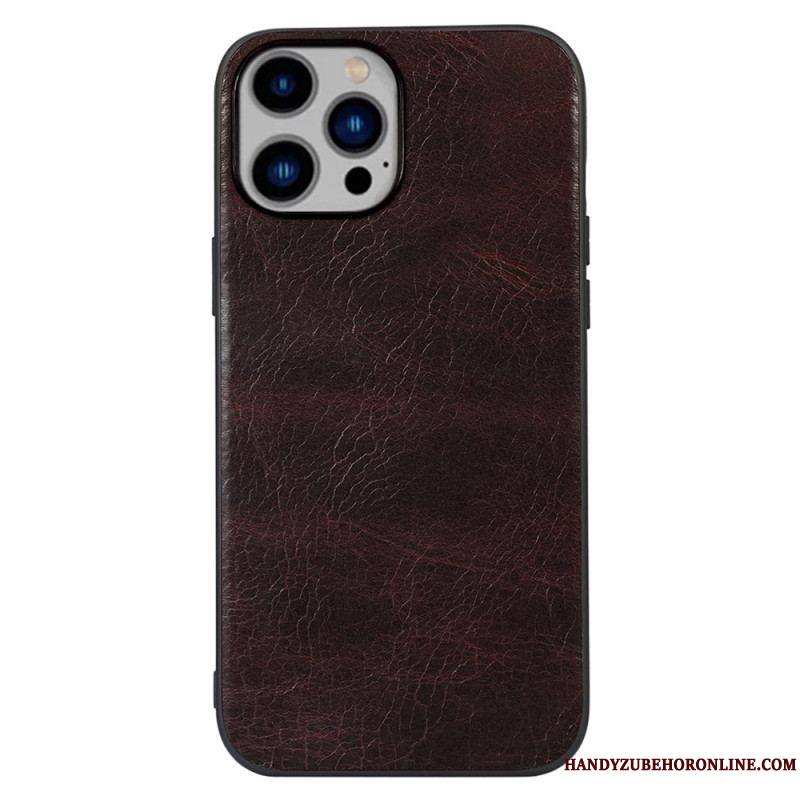 Coque iPhone 14 Plus Cuir Véritable