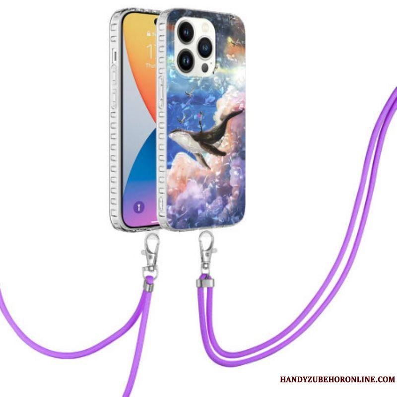 Coque iPhone 14 Pro Baleine Stylée