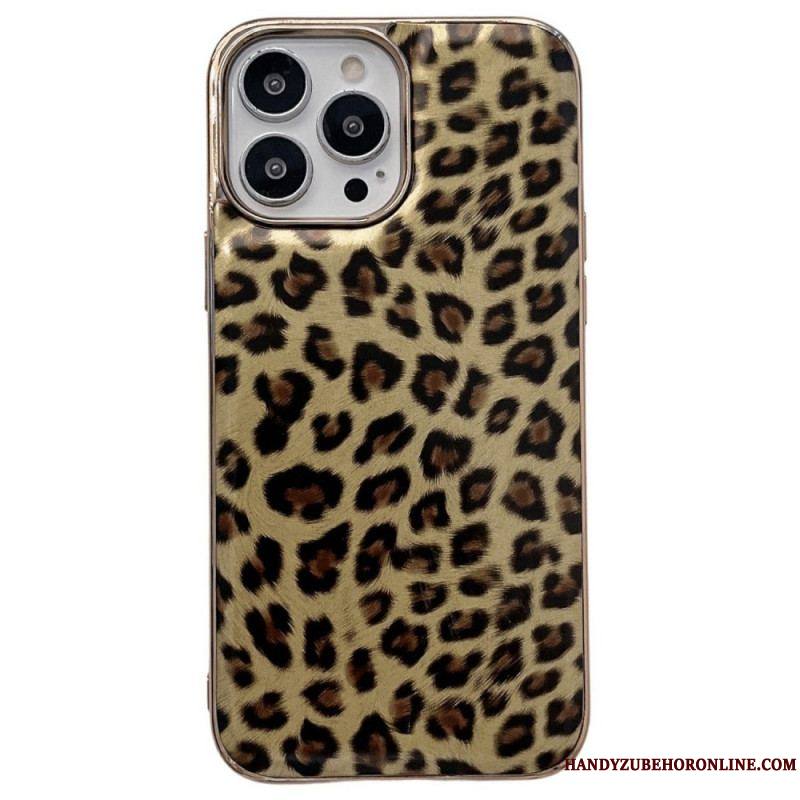 Coque iPhone 14 Pro Léopard