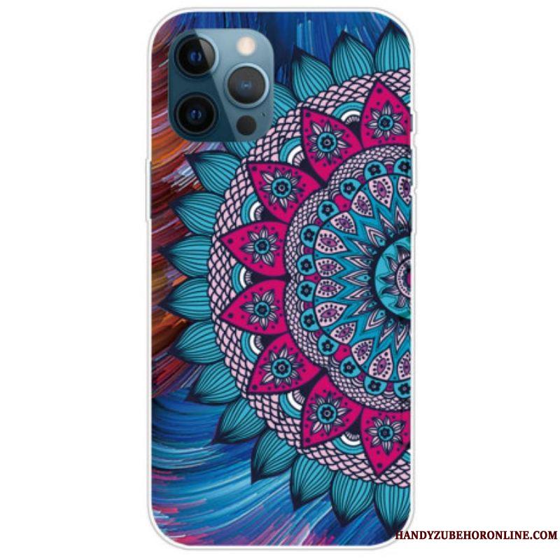 Coque iPhone 14 Pro Mandala Coloré