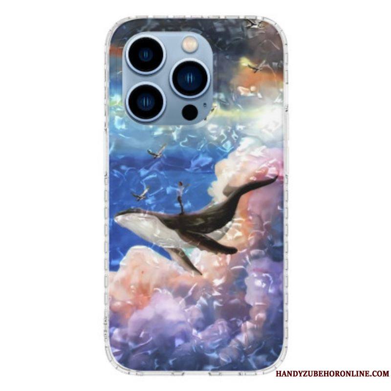 Coque iPhone 14 Pro Max Baleine Stylée