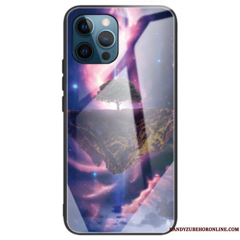 Coque iPhone 14 Pro Max Verre Trempé Arbre Astral